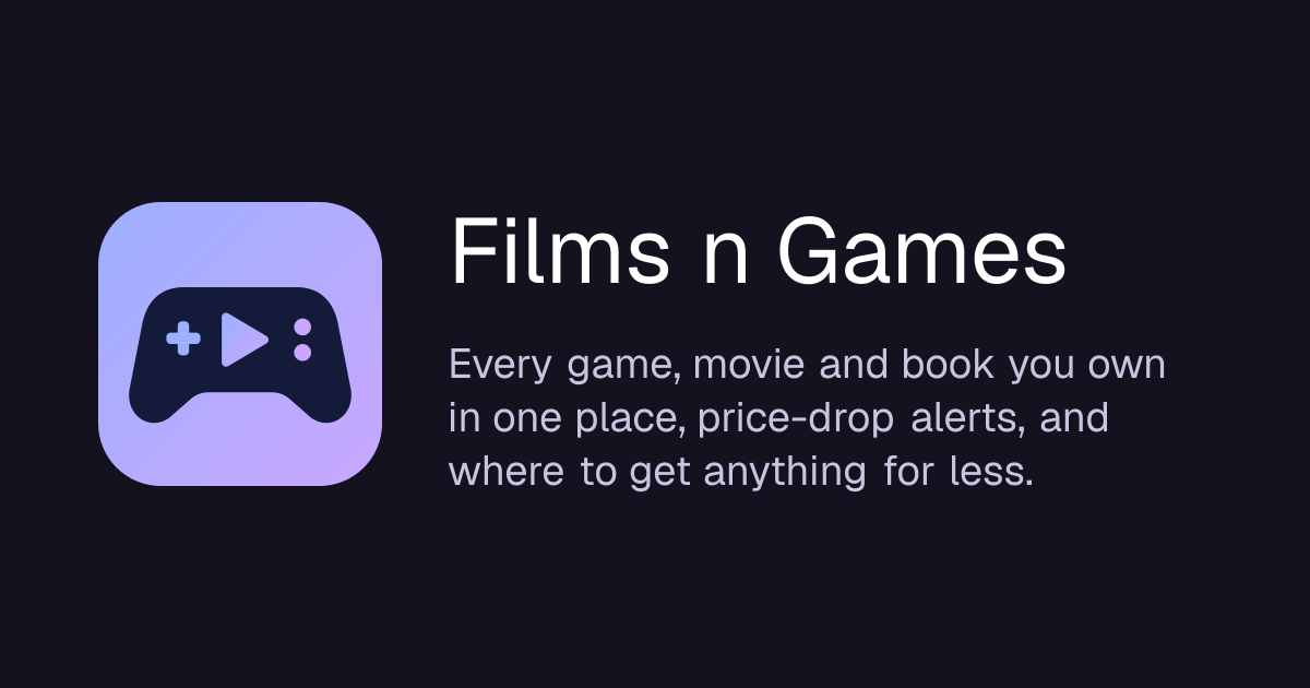 Deals · Films n Games
